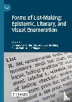  - Forms of List-Making: Epistemic, Literary, and Visual Enumeration