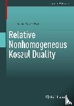 Positselski, Leonid - Relative Nonhomogeneous Koszul Duality