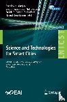  - Science and Technologies for Smart Cities