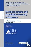  - Machine Learning and Knowledge Discovery in Databases