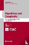  - Algorithms and Complexity