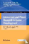  - Interaction and Player Research in Game Development
