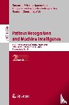 - Pattern Recognition and Machine Intelligence
