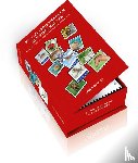 - Postkartenbox 50 Tier-Briefmarken als Postkarten