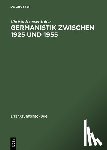 Hempel-Kuter, Christa - Germanistik zwischen 1925 und 1955