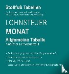  - Tabelle, Lohnsteuer 2025 Monat Sonderausgabe August
