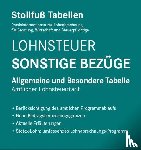  - Tabelle, Lohnsteuer 2025 Sonstige Bezüge Sonderausgabe August