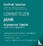 - Tabelle, Lohnsteuer 2025 Jahr Sonderausgabe August