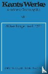 Kant, Immanuel - Abhandlungen nach 1781