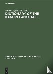  - Dictionary of the Kanuri Language