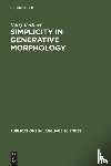 Bochner, Harry - Simplicity in Generative Morphology