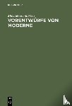 Theunissen, Michael - Vorentwurfe von Moderne