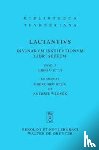 Lucius Caelius Firmianus Lactantius - Libri V et VI