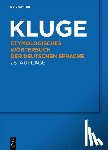 Kluge, Friedrich - Etymologisches Worterbuch der deutschen Sprache