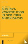 Heyde, David - Subjektkonstitution in der Lyrik Simon Dachs