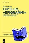 Floridi, Lucia - Lucillio, "Epigrammi" - Introduzione, testo critico, traduzione e commento