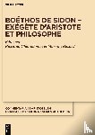  - Boethos de Sidon – Exegete d’Aristote et philosophe