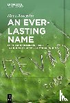 Azaryahu, Maoz - An Everlasting Name