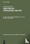 Heusler, Andreas - Der Fruhneudeutsche Vers. Der Neudeutsche Vers