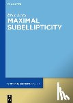 Street, Brian - Maximal Subellipticity