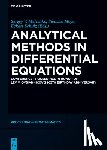  - Analytical Methods in Differential Equations