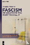 Bahozde, Saladdin - Fascism or Whatever You Want to Call It