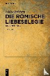 Holzberg, Niklas - Die römische Liebeselegie