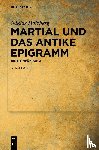 Holzberg, Niklas - Martial und das antike Epigramm