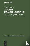 Hegel, G W F - Jenaer Realphilosophie