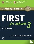  - Cambridge English First for Schools 3. Student's Book with answers and downloadable audio