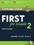  - Cambridge English First for Schools 2. Student's Book with answers