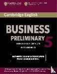  - Cambridge BEC. Preliminary Student's Book Pack 5 (Student's Book with answers and Audio CD)