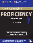  - Cambridge Certificate of Proficiency in English 1 for updated exam. Student's Book with answers