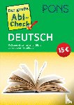  - PONS Der große Abi-Check Deutsch