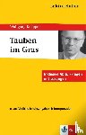  - Lektürehilfen Wolfgang Koeppen "Tauben im Gras"