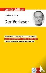 Reisner, Hanns-Peter - Lektürehilfen Bernhard Schlink "Der Vorleser"
