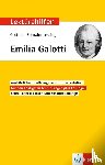  - Lektürehilfen Gotthold Ephraim Lessing "Emilia Galotti"