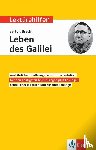  - Lektürehilfen Bertolt Brecht, "Das Leben des Galilei"