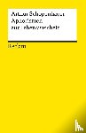 Schopenhauer, Arthur - Aphorismen zur Lebensweisheit