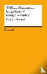 Shakespeare, William - King Henry V / König Heinrich V.