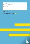 Rostami Boukani, Kani Mam - Fabian von Erich Kästner: Lektüreschlüssel mit Inhaltsangabe, Interpretation, Prüfungsaufgaben mit Lösungen, Lernglossar. (Reclam Lektüreschlüssel XL)