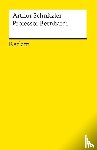 Schnitzler, Arthur - Professor Bernhardi