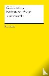 Lessing, Gotthold Ephraim - Nathan der Weise