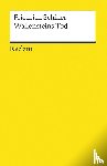 Schiller, Friedrich - Wallensteins Tod