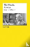 Wesche, Tilo - Adorno