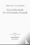 Tietz-Steiding, Christiane - Bonhoeffers Kritik der verkrummten Vernunft