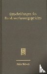  - Entscheidungen des Bundesverfassungsgerichts (BVerfGE)