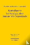 Steinmetz, Wenzel Felix August - Kontrollsperre bei Vertragen uber immaterielle Gegenstande