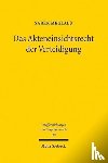 Meglalu, Saber - Das Akteneinsichtsrecht der Verteidigung