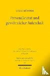 Munster, Lukas - Personalstatut und gewohnlicher Aufenthalt